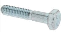 M6-1.00X30 MM,(PT) DIN 931 / ISO 4014 HEX CAP SCREWS 10.9 DIN 931 / ISO 4014 COARSE ALLOY ZINC CR+3